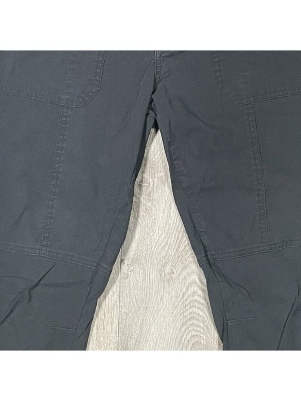 Prana Essex Outdoor Hiking Black Snap Closure Pants - Women Size 2 - Picture 5 of 13